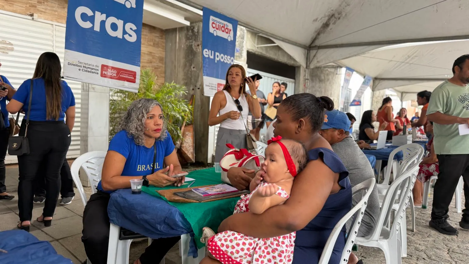 Caravana do Cuidar leva serviços gratuitos ao bairro Alto do Céu, em João Pessoa