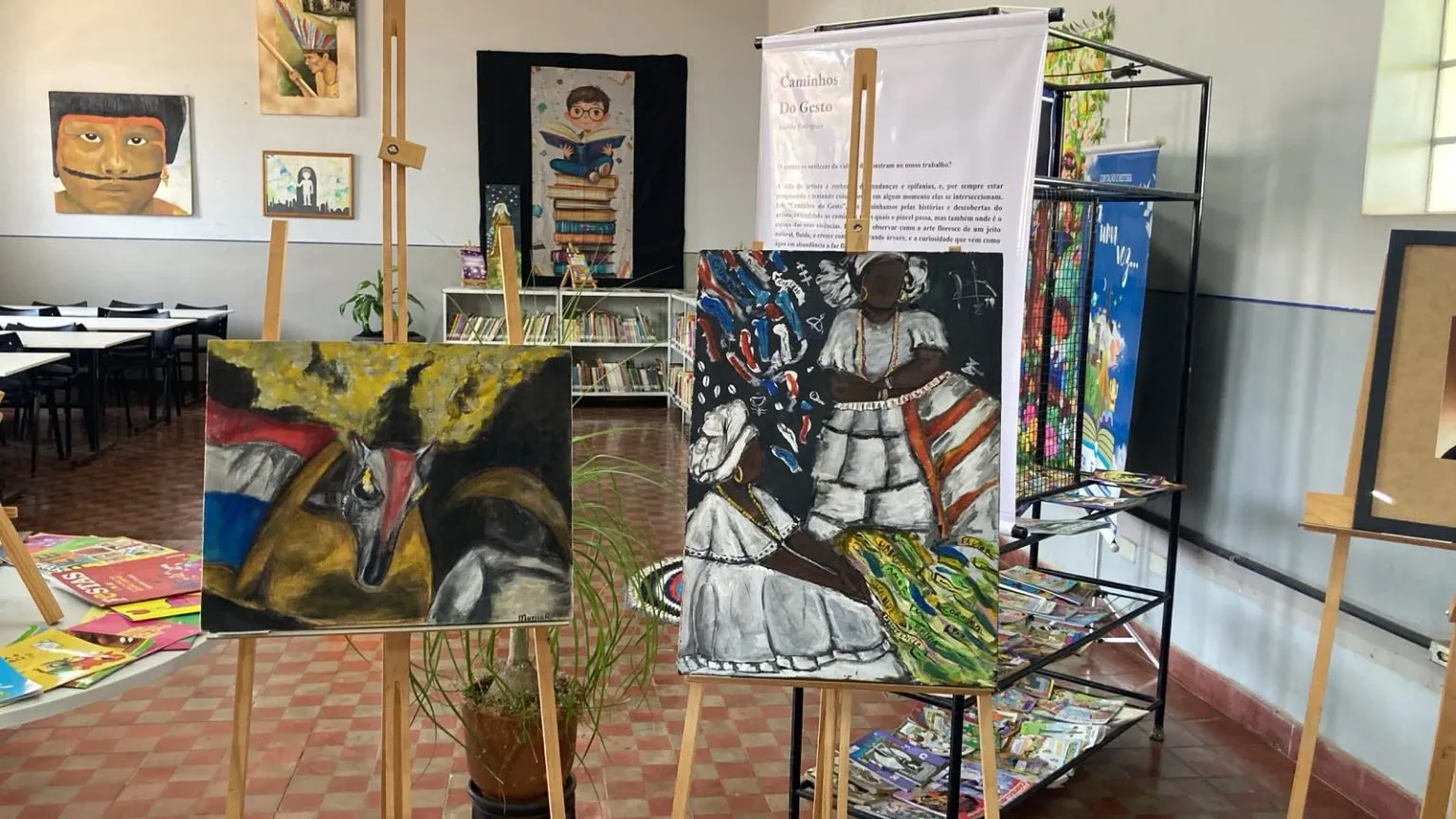 Exposição gratuita valoriza a cultura indígena e a arte sul-mato-grossense em Campo Grande